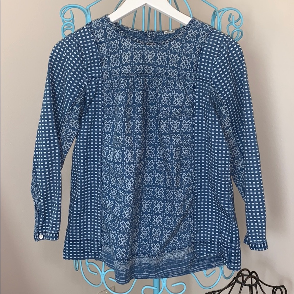 j. crew long sleeve shirt